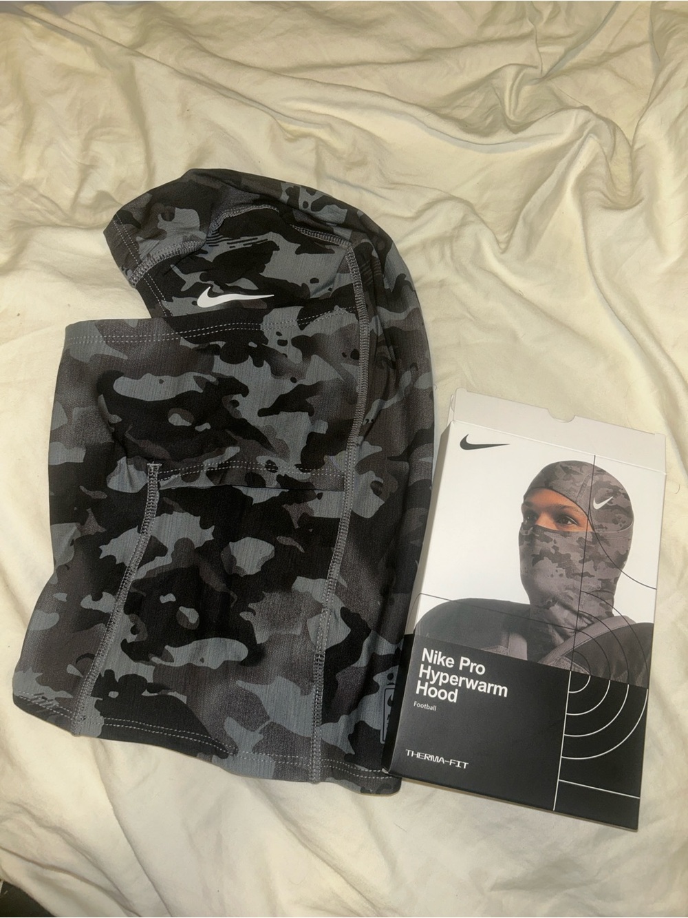 Nike Pro Gray Black Camo Compression Shorts